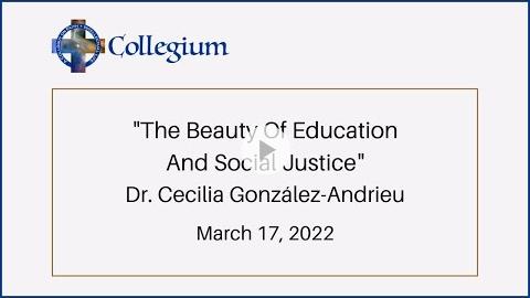 Embedded thumbnail for Cecilia González-Andrieu: The Beauty of Education and Social Justice